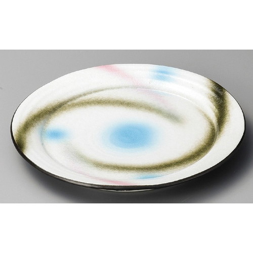 ☆ 大皿 ☆ レインボー7.5丸皿 [ 236mm ] | 大きい お皿 大皿 盛り皿 盛皿 人気 おすすめ パスタ皿 パーティー 食器 業務用 飲食店 カフェ うつわ 器 ギフト プレゼント誕生日 贈り物 贈答品 おしゃれ かわいい