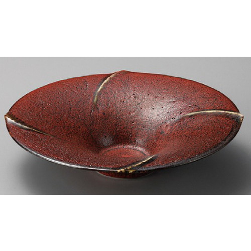 ☆ 大鉢 ☆ 紅柚子9.0反型鉢 [ 270 x 60mm ] | 鉢 パスタ皿 盛り鉢 ボウル 大きい おすすめ 食器 業務用 飲食店 カフェ うつわ 器 ギフト プレゼント 内祝い 結婚祝い 誕生日 贈り物 贈答品 おしゃれ かわいい