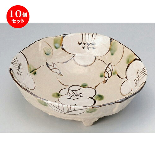 10個セット ☆ 盛鉢 ☆格子花盛鉢 [ 26 x 24.5 x 7.5cm 1060g ] | 盛り鉢 盛鉢 万能 取り鉢 おすすめ 食器 業務用 飲食店 カフェ うつわ 器 おしゃれ かわいい お洒落 可愛い おしゃれ かわいい お洒落 可愛い 食器セット｜せともの本舗