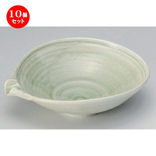 10個セット ☆ 盛鉢 ☆灰釉7.5片口鉢 [ 23 x 19.5 x 7cm 680g ] | 盛り鉢 盛鉢 万能 取り鉢 おすすめ 食器 業務用 飲食店 カフェ うつわ 器 おしゃれ かわいい お洒落 可愛い おしゃれ かわいい お洒落 可愛い 食器セット｜せともの本舗