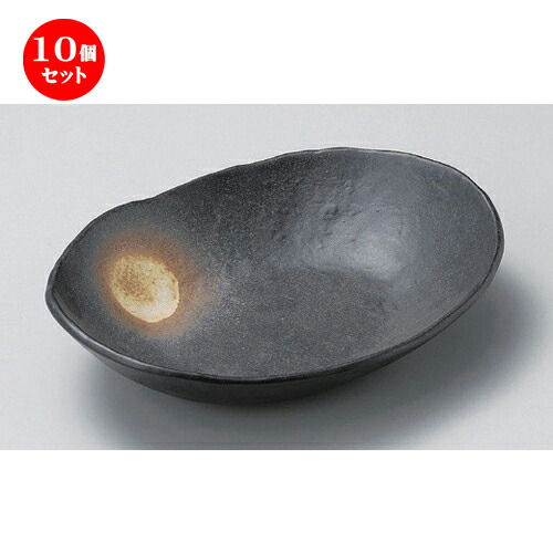 10個セット☆ 楕円鉢 ☆黒備前風7.0小判鉢 [ 21.5 x 16 x 5cm 480g ] | 盛り鉢 盛鉢 万能 取り鉢 おすすめ 食器 業務用 飲食店 カフェ うつわ 器 おしゃれ かわいい お洒落 可愛い おしゃれ かわいい お洒落 可愛い 食器セット 17,115円
