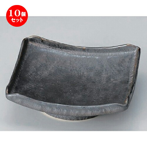 10個セット☆ 向付 ☆金結晶正角向付 [ 14.3 x 14.3 x 4.7cm 385g ] | 和食器 鉢 小鉢 ボウル 浅鉢 料亭 ホテル 食器 業務用 飲食店 カフェ うつわ 器 おしゃれ かわいい ギフト プレゼント 内祝い 誕生日 贈り物 贈答品 おすすめ 食器セット