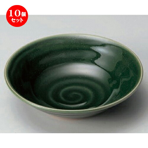10個セット☆ 中鉢 ☆サザ波織部5.0浅鉢 [ 16.5 x 4.5cm 288g ] | 中鉢 盛鉢 取り鉢 ボウル 中 おすすめ 人気 食器 業務用 飲食店 カフェ うつわ 器 おしゃれ かわいい お洒落 ギフト プレゼント 引き出物 内祝い 結婚祝い 誕生日 贈り物 贈答品 食器セット