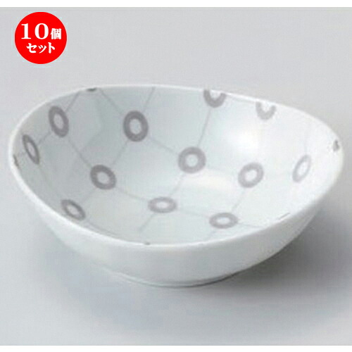 10個セット☆ 小付 ☆マルコウシ楕円小付 (G) [ 11 x 10 x 3.5cm 90g ] | 和食器 鉢 小鉢 ボウル 料亭 ホテル 食器 業務用 飲食店 カフェ うつわ 器 おしゃれ かわいい ギフト プレゼント 内祝い 誕生日 贈り物 贈答品 おすすめ 食器セット