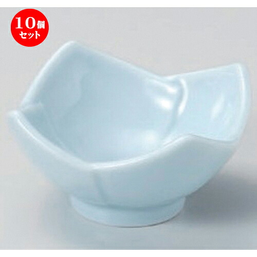 10個セット☆ 小付 ☆風車小鉢青磁 [ 8.5 x 8.5 x 4.6cm 105g ] | 和食器 鉢 小鉢 ボウル 料亭 ホテル 食器 業務用 飲食店 カフェ うつわ 器 おしゃれ かわいい ギフト プレゼント 内祝い 誕生日 贈り物 贈答品 おすすめ 食器セット