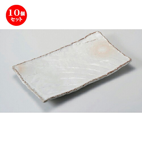 10個仕かける☆ 長角皿 ☆御本手櫛目長角12.0皿 [ 37.5 x 21.5 x 4.5糎 1960g ] | 一般受け おすすめ 食器 洋食器 御勤め用 飲食店 喫茶店 うつわ 器 格好のいい 可愛らしい 差し上げ物 差し上げ物 生まれ落ちる日 食器仕かける