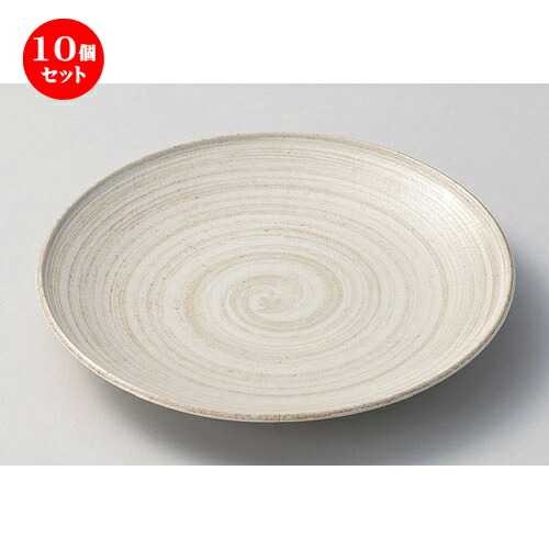 10個セット☆ 組皿 ☆立春刷毛目尺皿 [ 31.5 x 4.1cm 1388g ] | 組皿 和皿 取り皿 取り皿 おすすめ 万能 食器 業務用 飲食店 カフェ うつわ 器 おしゃれ かわいい お洒落 可愛い ギフト プレゼント 引き出物 内祝い 結婚祝い 誕生日 贈り物 贈答品 食器セット