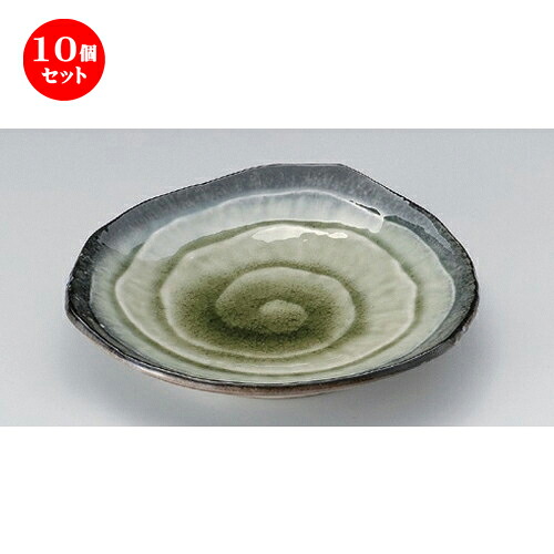 10個セット☆ 変形皿 ☆均窯灰貫入9.0三角皿 [ 26.5 x 3.8cm 922g ] | 変形皿 お皿 和皿 人気 おすすめ 食器 業務用 飲食店 カフェ うつわ 器 おしゃれ ギフト プレゼント 引き出物 内祝い 結婚祝い 誕生日 贈り物 贈答品 食器セット