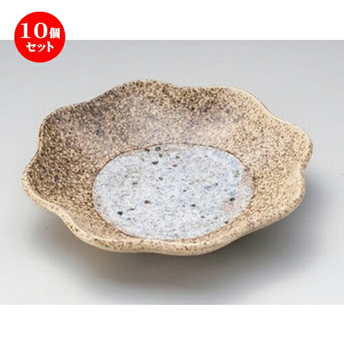 10個セット☆ フルーツ皿 ☆伊賀風帯フルーツ皿 [ 15 x 15 x 3.2cm 240g ] | 中皿 デザート皿 取り皿 人気 食器 業務用 飲食店 カフェ ホテル SNS 内祝い ギフト パーティ 引き出物 SNS 食器セット｜せともの本舗 11,427円