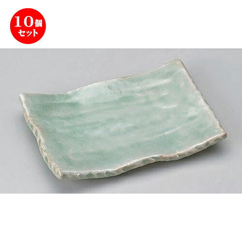 10個セット 焼物皿 /白雲6.0四ツ足皿 [ 17.1 x 12.2 x 2.9cm 380g ] | 焼き物皿 ステーキ皿 サンマ 焼き魚 食器 業務用 飲食店 カフェ うつわ 器 おしゃれ かわいい お洒落 ギフト プレゼント 引き出物 内祝い 結婚祝い 誕生日 贈り物 贈答品 おすすめ 人気 食器セット｜せともの本舗