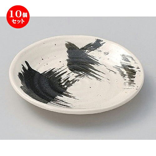 10個セット☆ フルーツ皿 ☆刷毛巻白六兵衛4.0皿 [ 14.2 x 2cm 150g ] | 中皿 デザート皿 取り皿 人気 食器 業務用 飲食店 カフェ ホテル SNS 内祝い ギフト パーティ 引き出物 SNS 食器セット