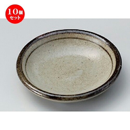 10個セット☆ 小皿 ☆唐津筋3.0皿 [ 9.3 x 1.8cm 95g ] | 人気 おすすめ 食器 洋食器 業務用 飲食店 カフェ うつわ 器 おしゃれ かわいい ギフト プレゼント 誕生日 食器セット