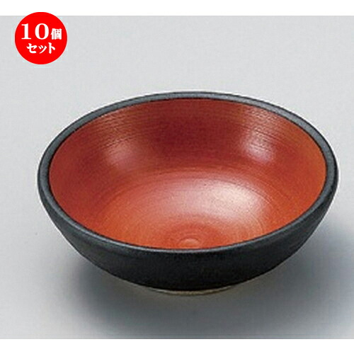 10個セット☆ 松花堂 ☆黒塗内朱3.8鉢 [ 11.4 x 4cm 150g ] | 小鉢 小 小さい 鉢 ボウル 万能 人気 おすすめ 食器 業務用 飲食店 カフェ うつわ 器 おしゃれ かわいい ギフト プレゼント内祝い 結婚祝い 誕生日 贈り物 贈答品 食器セット