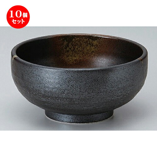 10個セット ☆ シリーズ丼 ☆南蛮吹流し石目5.5高浜丼 [ 17 x 8.5cm 726g ] | お好み丼 丼ぶり カフェ丼 鉢 ラーメン そば うどん ボウル 食器 業務用 飲食店 カフェ うつわ 器 おしゃれ かわいい ギフト プレゼント 誕生日 贈り物 贈答品 食器セット