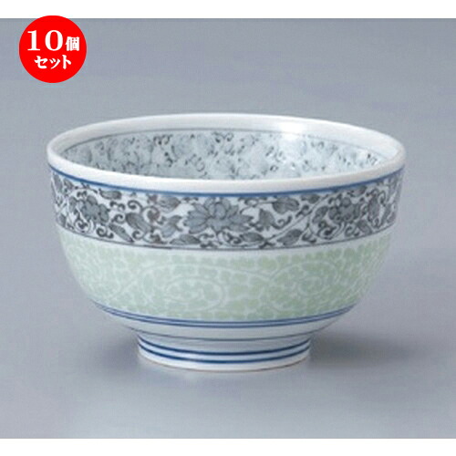 10個セット☆ 多用碗 ☆タコ唐草4.0京丼 [ 12.5 x 8cm 350g ] | 多用丼 サラダ 麺類 スープ 食器 業務用 飲食店 カフェ うつわ 器 おしゃれ かわいい お洒落 可愛い ギフト プレゼント 引き出物 内祝い 結婚祝い 誕生日 贈り物 贈答品 おすすめ 食器セット