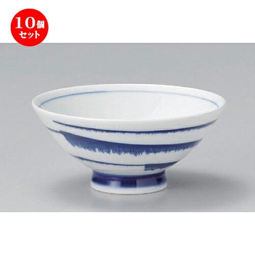 10個セット☆ 飯碗 ☆大文筋毛料 [ 13.7 x 6cm 263g ] | ちゃわん お茶碗 飯碗 ご飯茶碗 白米 人気 おすすめ 食器 業務用 飲食店 カフェ うつわ 器 おしゃれ かわいい ギフト プレゼント 引き出物 誕生日 贈り物 贈答品 食器セット｜せともの本舗