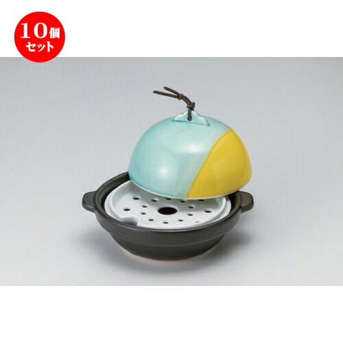 10個仕掛ける☆ 会席鍋 ☆染付学生寄宿舎型鍋･蒸シ器 (目皿付) [ 18 x 16 x 13糎 910g ] | 一般受け おすすめ 食器 洋食器 御役目用 飲食店 喫茶店 うつわ 器 今めかしい 愛くるしげ 差し上げ物 差し上げ物 生まれ落ちる日 食器仕掛ける