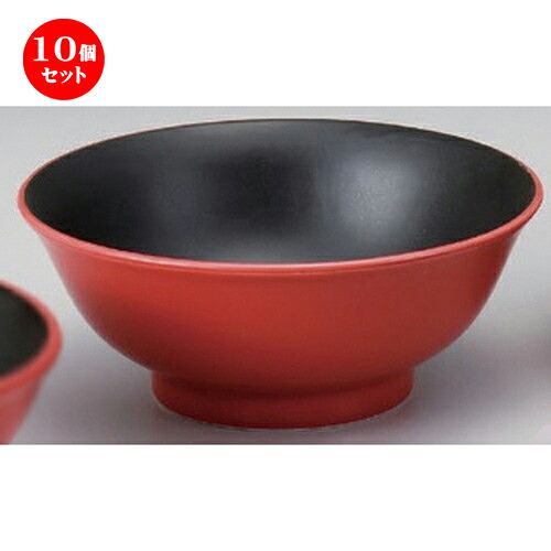 10個セット☆ 中華シリーズ ☆紅漆黒高台6.5丼 [ 20 x 8.5cm 710g ] | 丼 丼ぶり どんぶり ラーメン チャーハン 人気 おすすめ 食器 中華 飯店 中華食器 業務用 飲食店 カフェ うつわ 器 おしゃれ かわいい ギフト プレゼント 引き出物 誕生日 贈り物 贈答品 食器セット｜せともの本舗