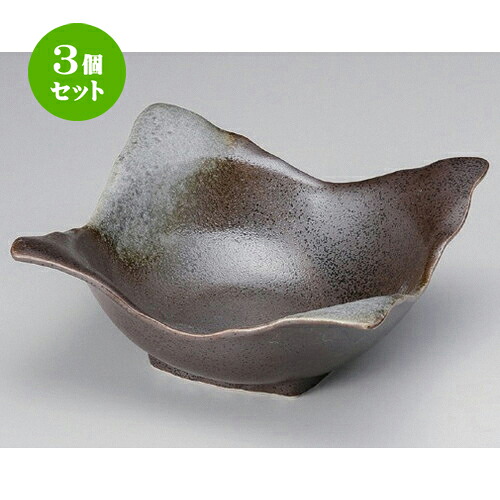 3個セット ☆ 盛鉢 ☆黒白吹四方鉢 大 [ 19.1 x 19 x 8.8cm 703g ] | 盛り鉢 盛鉢 万能 取り鉢 おすすめ 食器 業務用 飲食店 カフェ うつわ 器 おしゃれ かわいい お洒落 可愛い おしゃれ かわいい お洒落 可愛い 食器セット