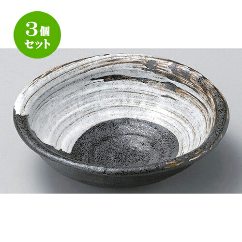 3個セット☆ 盛鉢 ☆豪快･白舞深鉢 [ 20.2 x 19.3 x 6.2cm 405g ] | 盛り鉢 盛鉢 万能 取り鉢 おすすめ 食器 業務用 飲食店 カフェ うつわ 器 おしゃれ かわいい お洒落 可愛い おしゃれ かわいい お洒落 可愛い 食器セット