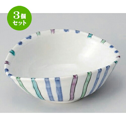 3個セット☆ 向付 ☆色十草楕円向付 [ 14.5 x 11 x 5.7cm 197g ] | 和食器 鉢 小鉢 ボウル 浅鉢 料亭 ホテル 食器 業務用 飲食店 カフェ うつわ 器 おしゃれ かわいい ギフト プレゼント 内祝い 誕生日 贈り物 贈答品 おすすめ 食器セット｜せともの本舗