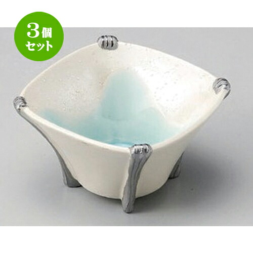 3個セット☆ 小鉢 ☆湖水角小鉢 [ 10.5 x 6cm 180g ] | 小鉢 小 小さい 鉢 ボウル 万能 人気 おすすめ 食器 業務用 飲食店 カフェ うつわ 器 おしゃれ かわいい ギフト プレゼント内祝い 結婚祝い 誕生日 贈り物 贈答品 食器セット