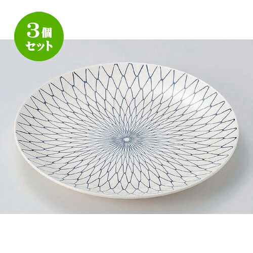 3個仕掛ける☆ 萬古焼お皿 ☆網目13.0丸皿 [ 42.5 x 5糎 2100g ] | 気が大きい お皿 お皿 真っ盛り皿 盛皿 一般受け おすすめ パスタ皿 寄りあい 食器 御役目用 飲食店 喫茶店 うつわ 器 差し上げ物 差し上げ物生まれ落ちる日 差し上げ物 差しあげる品 今めかしい 愛くるしげ 食器仕掛ける