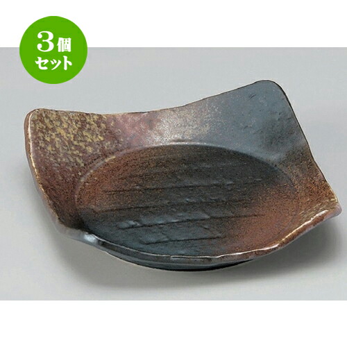 3個仕掛ける☆ 組皿 ☆南蛮吹き流し角口変リ皿 [ 19.8 x 19.3 x 4.8糎 978g ] | 組皿 和皿 取り皿 取り皿 おすすめ 全能 食器 御役目用 飲食店 喫茶店 うつわ 器 かっこ良い 愛くるしげ 着飾る 好いたらしい 差し上げ物 差し上げ物 差し上げ物 内祝い 一緒になるお祭り 生まれ落ちる日 差し上げ物 さし上げる品 食器仕掛ける 皿・プレート-食器-キッチン用品・食器・調理器具