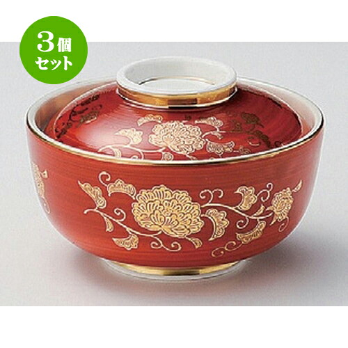 3個仕掛ける☆ 円御菓子碗 ☆赤巻唐草円御菓子碗 [ 11.5 x 7.8糎 370g ] | 煮物 食べ物屋 はたご屋 煮炊き 碗 一般受け おすすめ 食器 お役目用 飲食店 喫茶店 うつわ 器 今めかしい 可愛らしい 差し上げ物 差し上げ物 差し上げ物 生まれ落ちる日 差し上げ物 譲りわたす品 食器仕掛ける