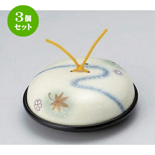 3個セット☆ 会席鍋 ☆流水春秋陶板鍋 (小) [ 17.1 x 7cm 660g ] | 人気 おすすめ 食器 洋食器 業務用 飲食店 カフェ うつわ 器 おしゃれ かわいい ギフト プレゼント 誕生日 食器セット