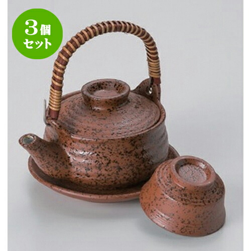 3個セット南蛮切立土瓶むし [ 10.5 x 5.3cm (250cc) 440g ] | 土瓶蒸し 土瓶むし 松茸 マツタケ 料亭 人気 おすすめ 食器 業務用 飲食店 カフェ うつわ 器 おしゃれ かわいい ギフト プレゼント 誕生日 贈り物 贈答品 食器セット