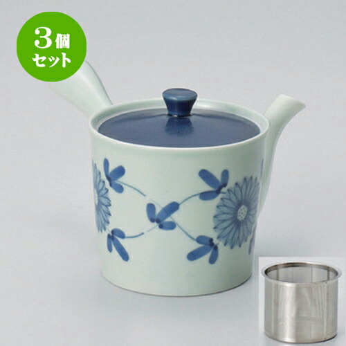3個仕掛ける 有田焼急須 /藍花SS中急須10.5 x 10.5糎 (425竓) 395g ] | ポット 急須 きゅうす 土瓶 茶の葉 薬の１回分 まったり 一般受け おすすめ 食器 御役目用 飲食店 喫茶店 うつわ 器 今めかしい 愛くるしげ 差し上げ物 差し上げ物 差し上げ物 生まれ落ちる日 差し上げ物 差しあげる品 食器仕掛ける
