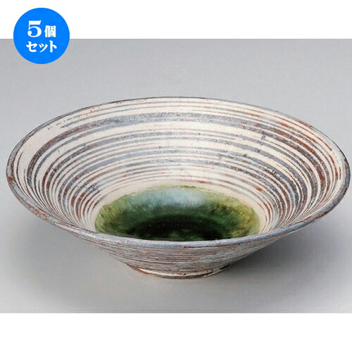 5個セット ☆ 盛鉢 ☆鼡駒筋8.0反鉢 [ 24.7 x 7.2cm 747g ] | 盛り鉢 盛鉢 万能 取り鉢 おすすめ 食器 業務用 飲食店 カフェ うつわ 器 おしゃれ かわいい お洒落 可愛い おしゃれ かわいい お洒落 可愛い 食器セット｜せともの本舗
