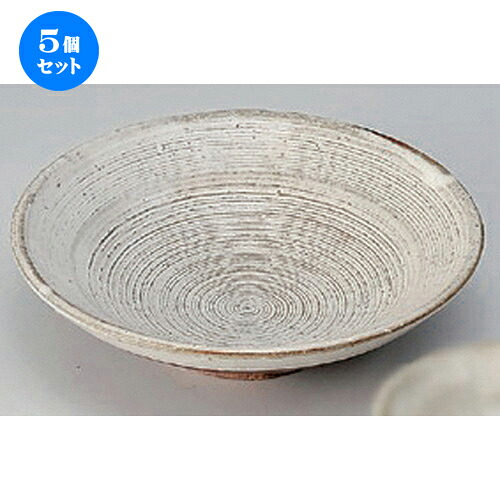 5個仕かける☆ 刺身 ☆白釉櫛目刺身皿 [ 15.5 x 4珊 250g ] | 一般受け おすすめ 食器 洋食器 お勤め用 飲食店 喫茶店 うつわ 器 格好のいい 愛くるしい 差し上げ物 差し上げ物 生まれ落ちる日 食器仕かける 鉢-食器