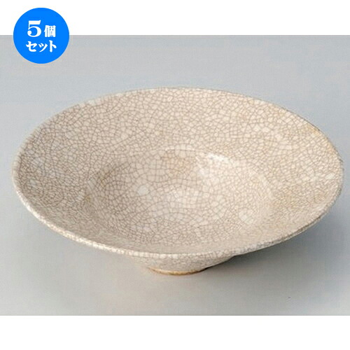 5個セット☆ 向付 ☆シブ入中落中鉢 [ 21 x 5.8cm 424g ] | 和食器 鉢 小鉢 ボウル 浅鉢 料亭 ホテル 食器 業務用 飲食店 カフェ うつわ 器 おしゃれ かわいい ギフト プレゼント 内祝い 誕生日 贈り物 贈答品 おすすめ 食器セット｜せともの本舗