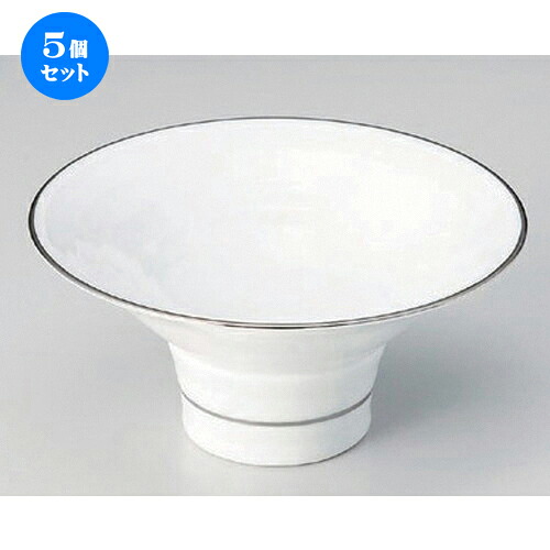 5個仕掛ける☆ 向付 ☆プラチナ生産ライン反型向付 [ 17 x 8糎 418g ] | 和食器 鉢 小鉢 どんぶり鉢 浅鉢 食べ物屋 泊まり 食器 御役目用 飲食店 喫茶店 うつわ 器 今めかしい 愛くるしげ 差し上げ物 差し上げ物 内祝い 生まれ落ちる日 差し上げ物 差しあげる品 おすすめ 食器仕掛ける