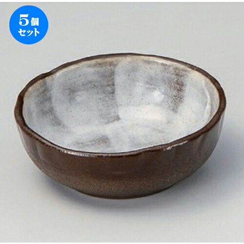 5個仕かける☆ 組小鉢 ☆備前風志野丸鉢5.0 [ 15.5 x 5珊 380g ] | 小鉢 小 ごく小さい 鉢 どんぶり鉢 全能 一般受け おすすめ 食器 お勤め用 飲食店 喫茶店 うつわ 器 格好のいい 愛くるしい 差し上げ物 差し上げ物内祝い 一緒になるお祝い 生まれ落ちる日 差し上げ物 譲りわたす品 食器仕かける 食器-鉢