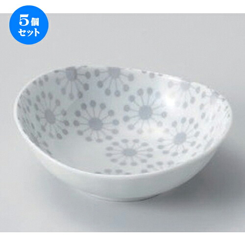 5個セット☆ 小付 ☆ハナヅメ楕円小付 (G) [ 11 x 10 x 3.5cm 90g ] | 和食器 鉢 小鉢 ボウル 料亭 ホテル 食器 業務用 飲食店 カフェ うつわ 器 おしゃれ かわいい ギフト プレゼント 内祝い 誕生日 贈り物 贈答品 おすすめ 食器セット