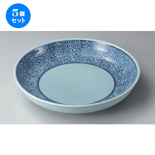 54%OFF!】 5個セット 有田焼大皿 タコ唐草9号鉦鉢 27.5 x 5.5cm 1200g