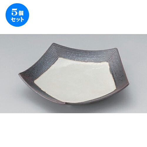 5個セット☆ 変形皿 ☆五稜角 白 (大) 五角皿 [ 23.8 x 23.3 x 4.5cm 570g ] | 変形皿 お皿 和皿 人気 おすすめ 食器 業務用 飲食店 カフェ うつわ 器 おしゃれ ギフト プレゼント 引き出物 内祝い 結婚祝い 誕生日 贈り物 贈答品 食器セット