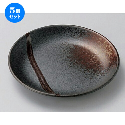5個セット ☆ 組小皿 ☆南蛮吹流し5.0皿 [ 16.8 x 2.4cm 245g ] | 人気 おすすめ 食器 洋食器 業務用 飲食店 カフェ うつわ 器 おしゃれ かわいい ギフト プレゼント 誕生日 食器セット