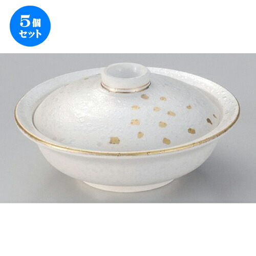 5個仕かける☆ 平蓋向 ☆金ブリザード蓋向 [ 15 x 7.5珊 390g ] | 煮物 お食事処 はたご屋 煮炊き 碗 一般受け おすすめ 食器 お勤め用 飲食店 喫茶店 うつわ 器 格好のいい 愛くるしい 差し上げ物 差し上げ物 差し上げ物 生まれ落ちる日 差し上げ物 譲りわたす品 食器仕かける キッチン用品・食器・調理器具-食器-煮物椀