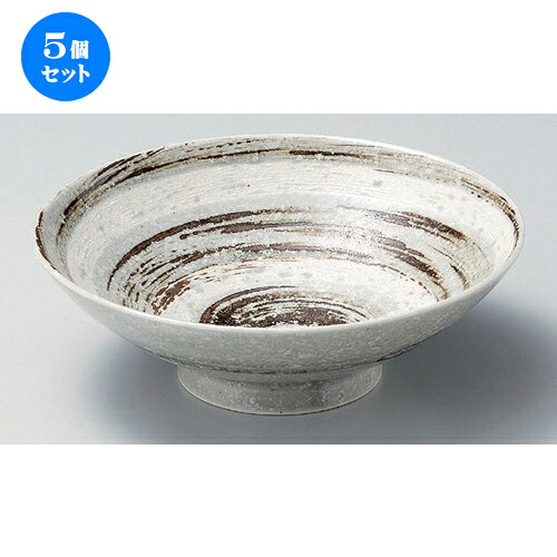 5個セット☆ 麺皿 ☆鳴門8.0麺鉢 [ 24.5 x 7cm 888g ] | そば丼 うどん ラーメン どんぶり 鉢 盛り鉢 食器 業務用 飲食店 カフェ うつわ 器 おしゃれ かわいい ギフト プレゼント 引き出物 内祝い 結婚祝い おすすめ 食器セット｜せともの本舗