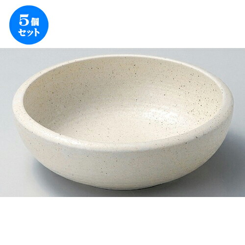 5個セット ☆ ボール ☆荒吹無地8.0鉢 [ 24 x 8cm 1159g ] | 中鉢 盛鉢 取り鉢 ボウル 中 おすすめ 人気 食器 業務用 飲食店 カフェ うつわ 器 おしゃれ かわいい お洒落 ギフト プレゼント 引き出物 内祝い 結婚祝い 誕生日 贈り物 贈答品 食器セット