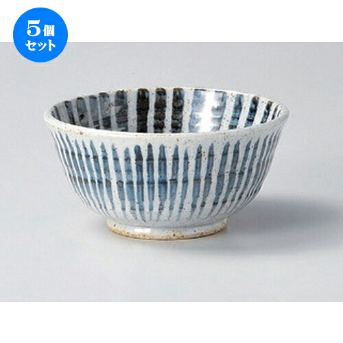 5個セット☆ 多用碗 ☆唐津十草トロロ碗 [ 13.2 x 6.5cm 320g ] | 多用丼 サラダ 麺類 スープ 食器 業務用 飲食店 カフェ うつわ 器 おしゃれ かわいい お洒落 可愛い ギフト プレゼント 引き出物 内祝い 結婚祝い 誕生日 贈り物 贈答品 おすすめ 食器セット｜せともの本舗
