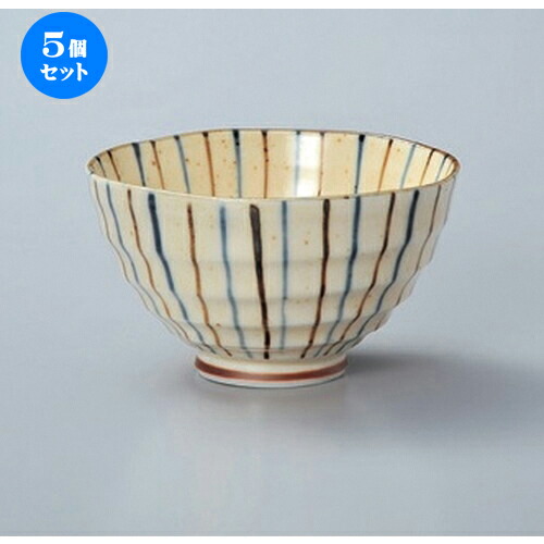 5個セット☆ 多用碗 ☆内外十草茶漬碗 [ 13 x 7.6cm 260g ] | 多用丼 サラダ 麺類 スープ 食器 業務用 飲食店 カフェ うつわ 器 おしゃれ かわいい お洒落 可愛い ギフト プレゼント 引き出物 内祝い 結婚祝い 誕生日 贈り物 贈答品 おすすめ 食器セット
