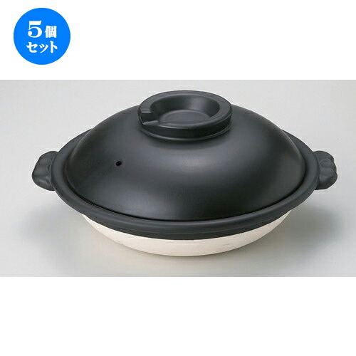 5個書き割り☆ スッポン鍋 ☆黒6号スッポン鍋 [ 22 x φ19 x 8珊 800g ] | 一般受け おすすめ 食器 洋食器 御勤め用 飲食店 喫茶店 うつわ 器 今めかしい 愛くるしい 差し上げ物 差し上げ物 生まれ落ちる日 食器書き割り