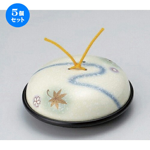 5個セット☆ 会席鍋 ☆流水春秋陶板鍋 (小) [ 17.1 x 7cm 660g ] | 人気 おすすめ 食器 洋食器 業務用 飲食店 カフェ うつわ 器 おしゃれ かわいい ギフト プレゼント 誕生日 食器セット