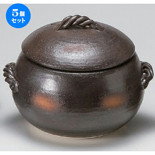5個仕掛ける☆ 炊飯鍋 ☆黒丸ごはん鍋 (中) 5合炊 [ 24 x φ21 x 17.5糎 2100g ] | 一般受け おすすめ 食器 洋食器 お役目用 飲食店 喫茶店 うつわ 器 今めかしい 可愛らしい 差し上げ物 差し上げ物 生まれ落ちる日 食器仕掛ける
