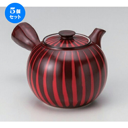 5個仕掛ける 急須 /赤十草豆急須 (カゴ意中の女付)13 x 10 x 9糎 (420竓) 305g ] | ポット 急須 きゅうす 土瓶 茶の葉 薬の１回分 まったり 一般受け おすすめ 食器 御役目用 飲食店 喫茶店 うつわ 器 今めかしい 愛くるしげ 差し上げ物 差し上げ物 差し上げ物 生まれ落ちる日 差し上げ物 差しあげる品 食器仕掛ける